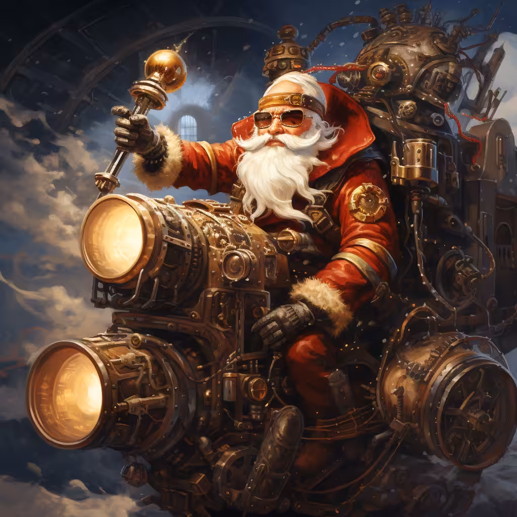 Steampunk Santa Claus