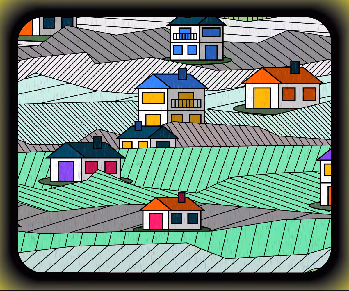 Rainy village #31