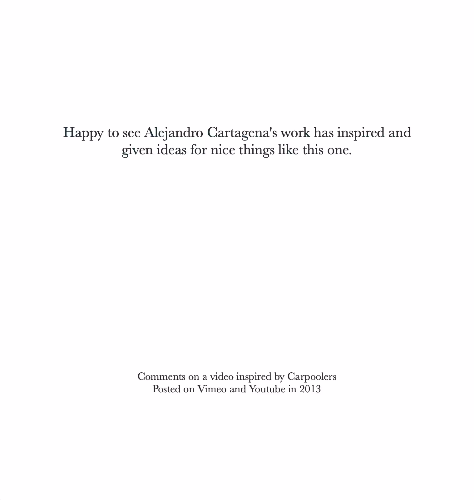 Edit Carpoolers in the Internet #43