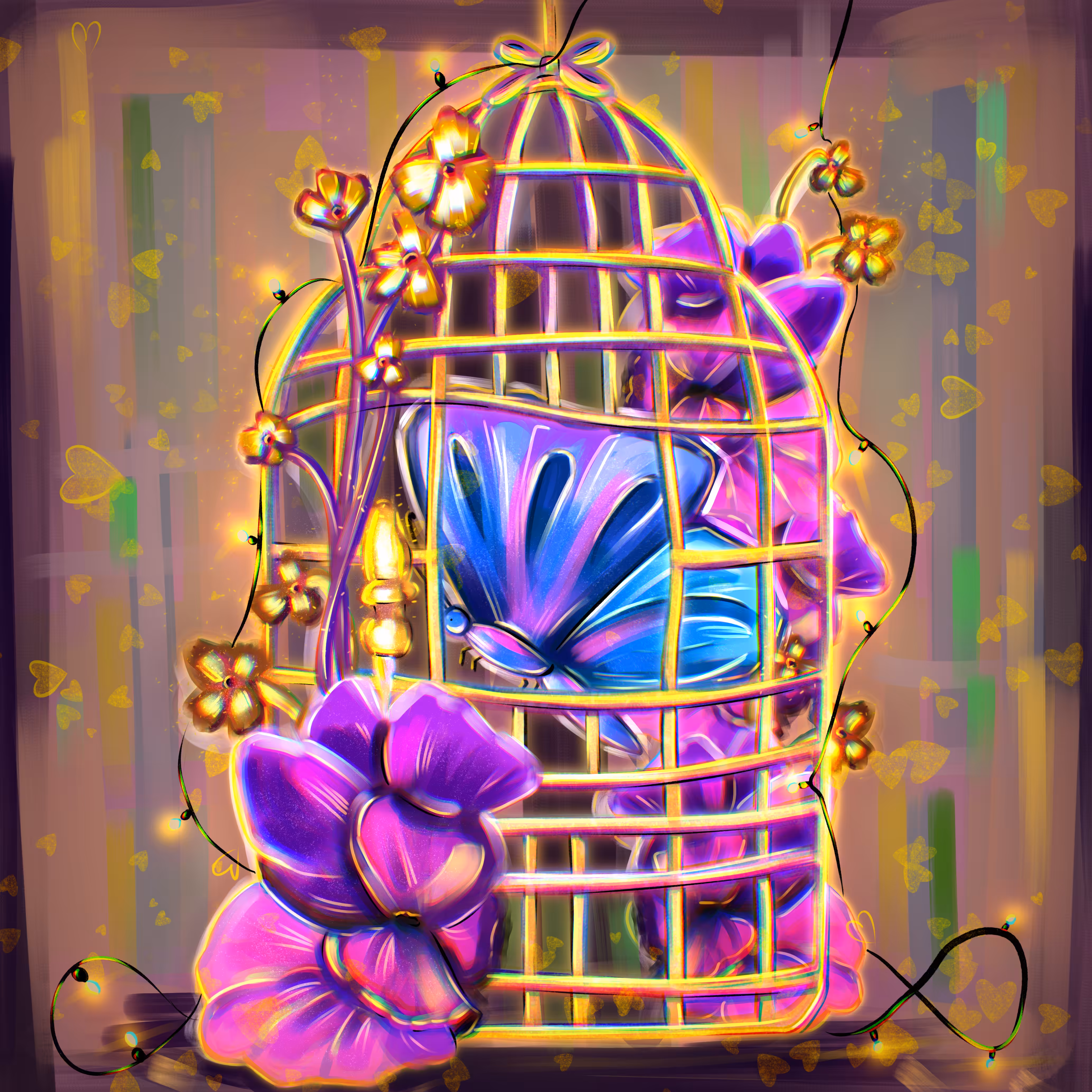 Butterflies feelings