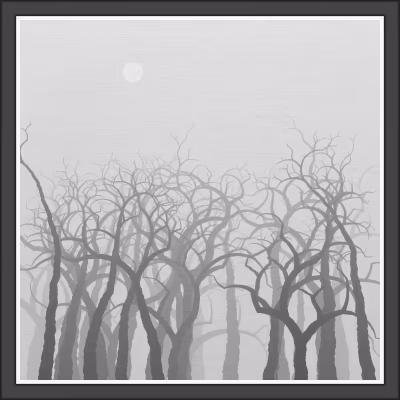 The Foggy Trees #107
