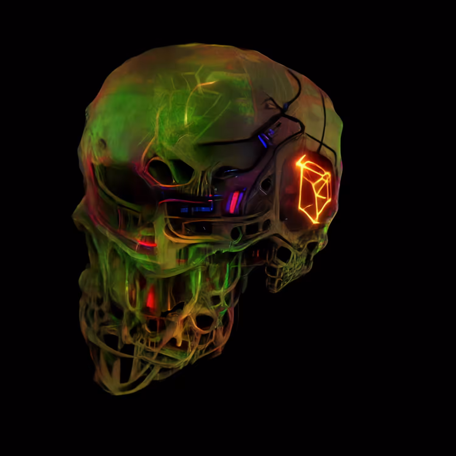 Cybernetic Skull