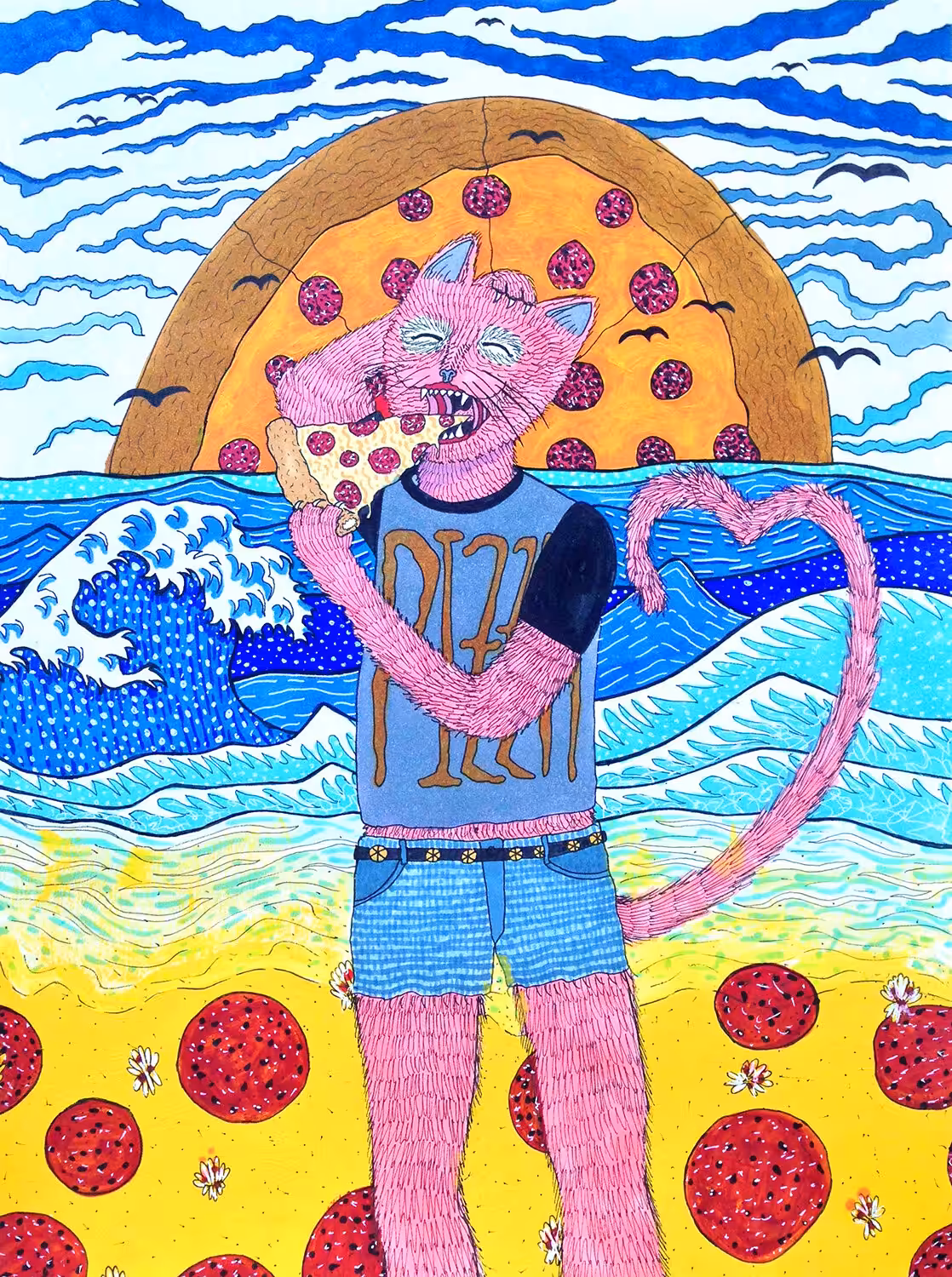 Cool Cats // Pizza Beach