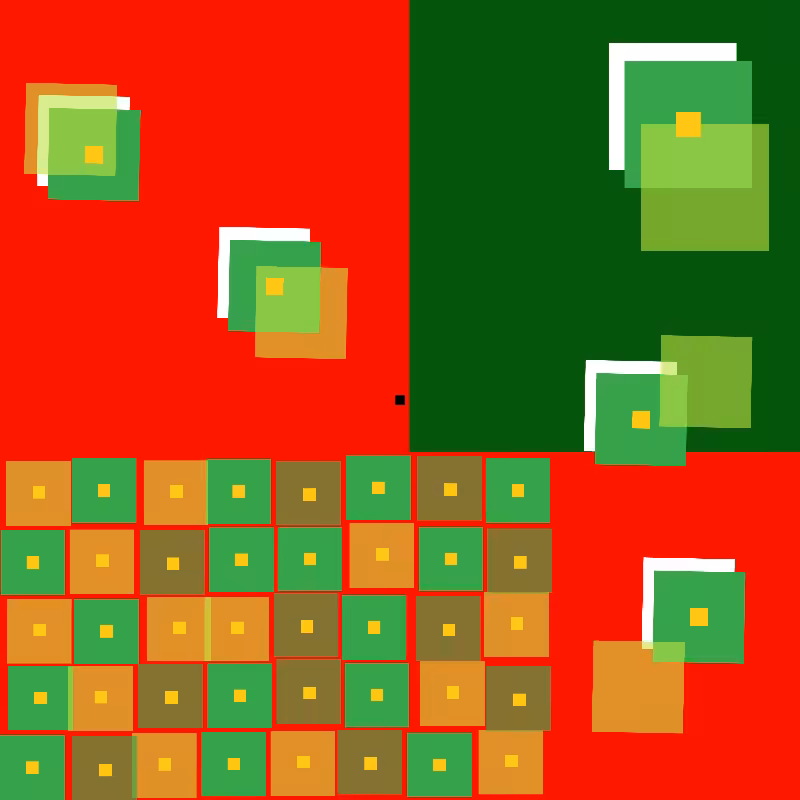 Minimalism of Squares #3