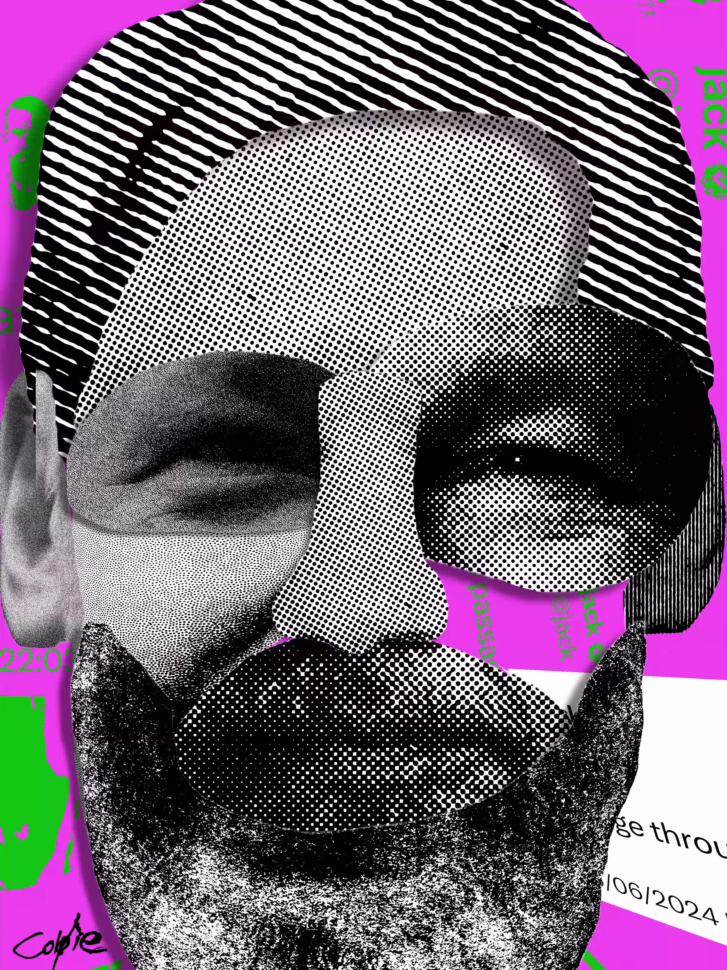 Decentral Eyes - Editions: Julian Assange - Decentral Eyes - Safe Passage Variant