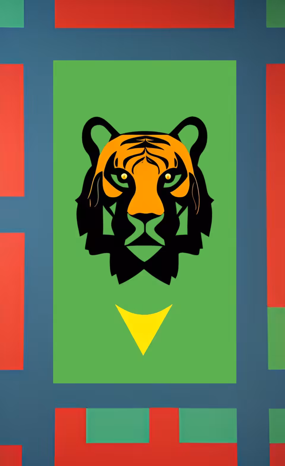 tiger face #5