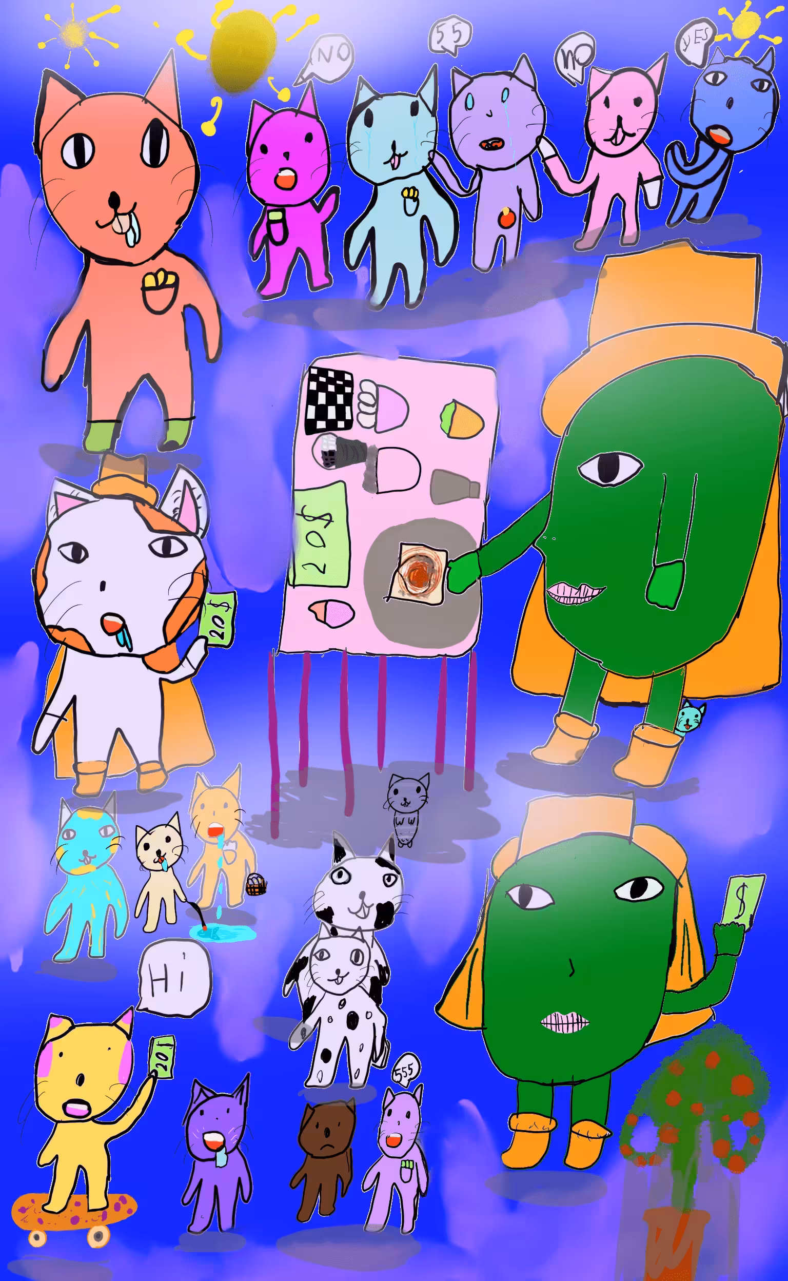 The Gido [ETH MAN] Collection: ETHMAN crepe Shop by daughter