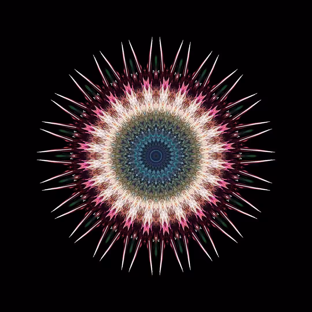Cyber Mandala Deep Look