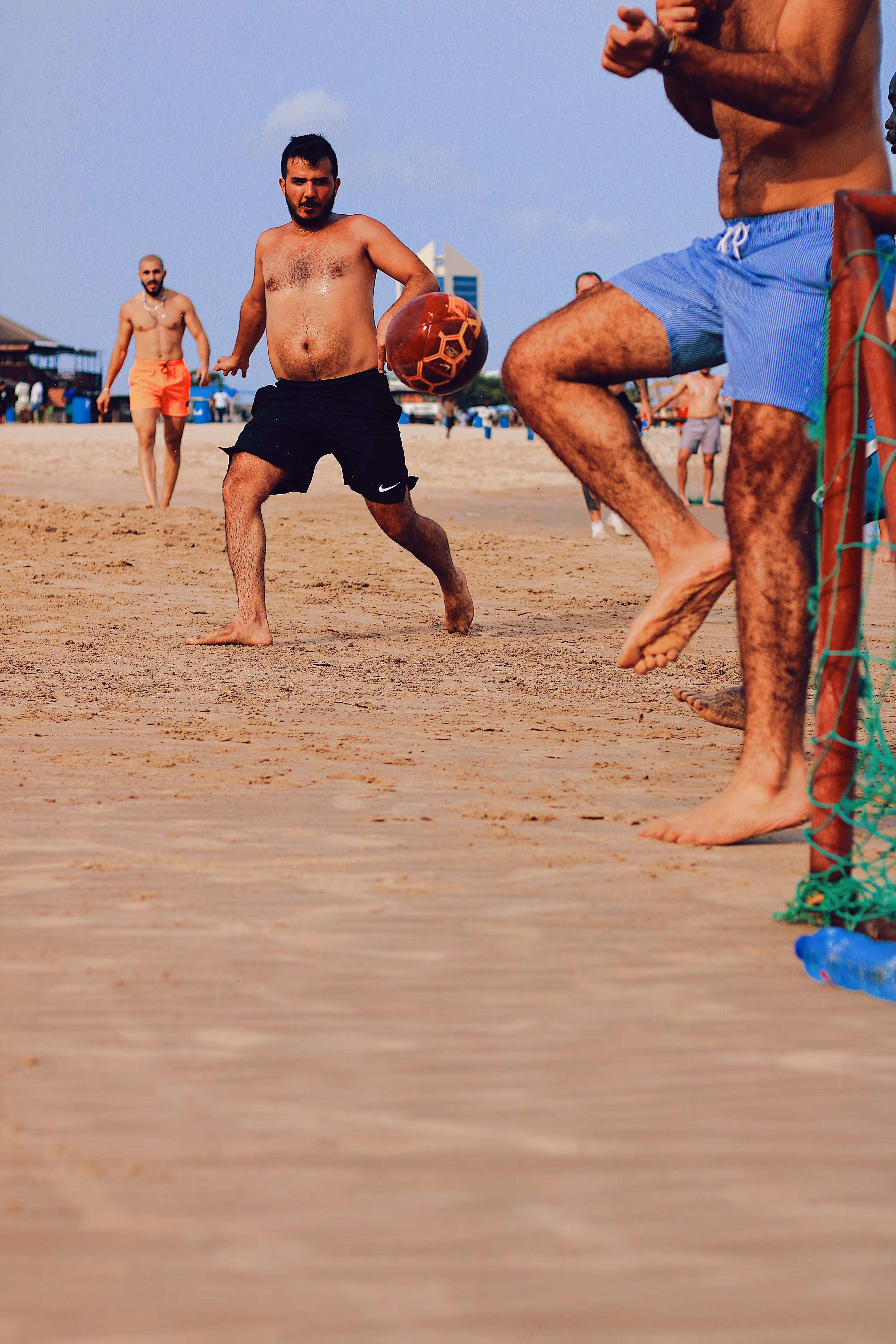 Beach football