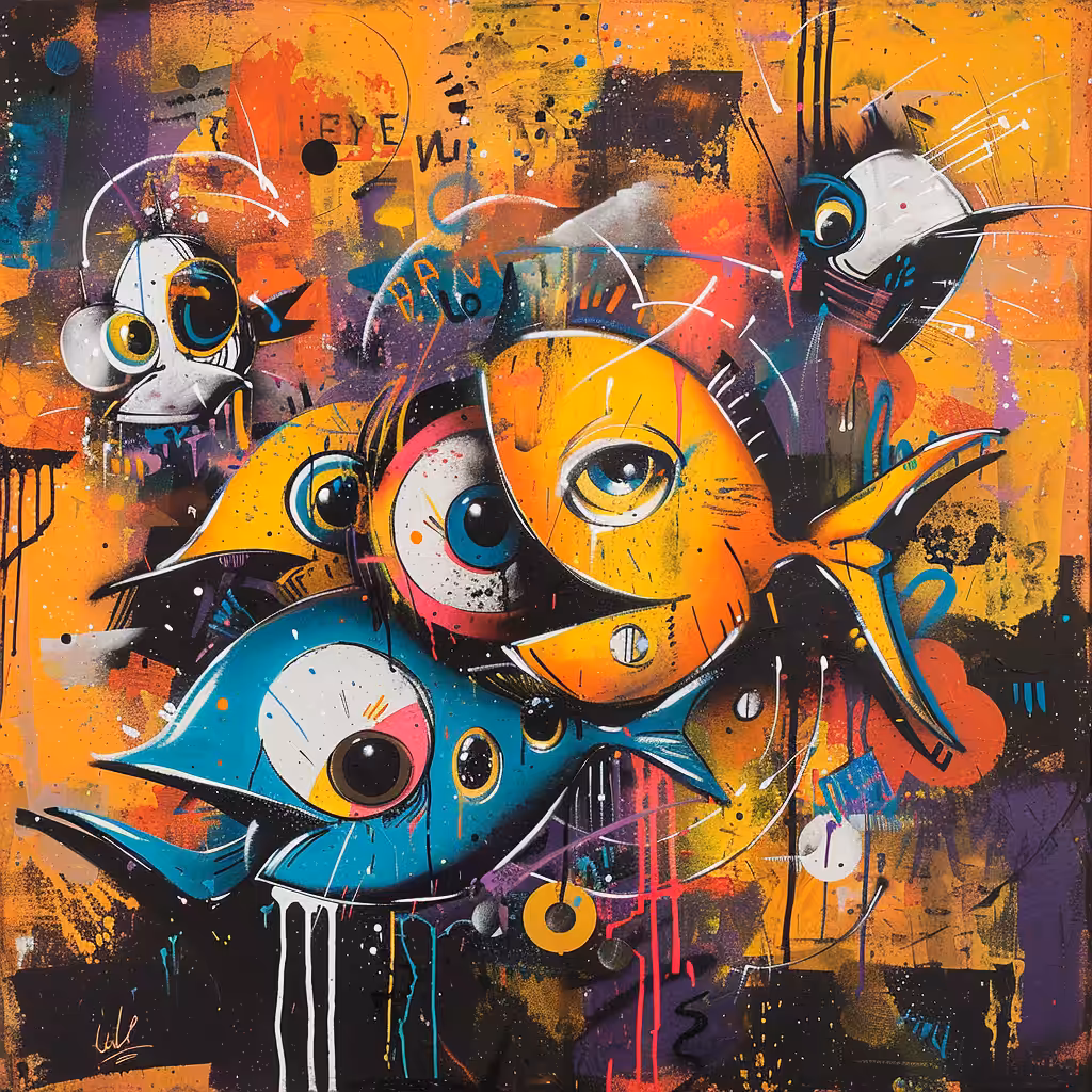 Street Art: Fish & Street