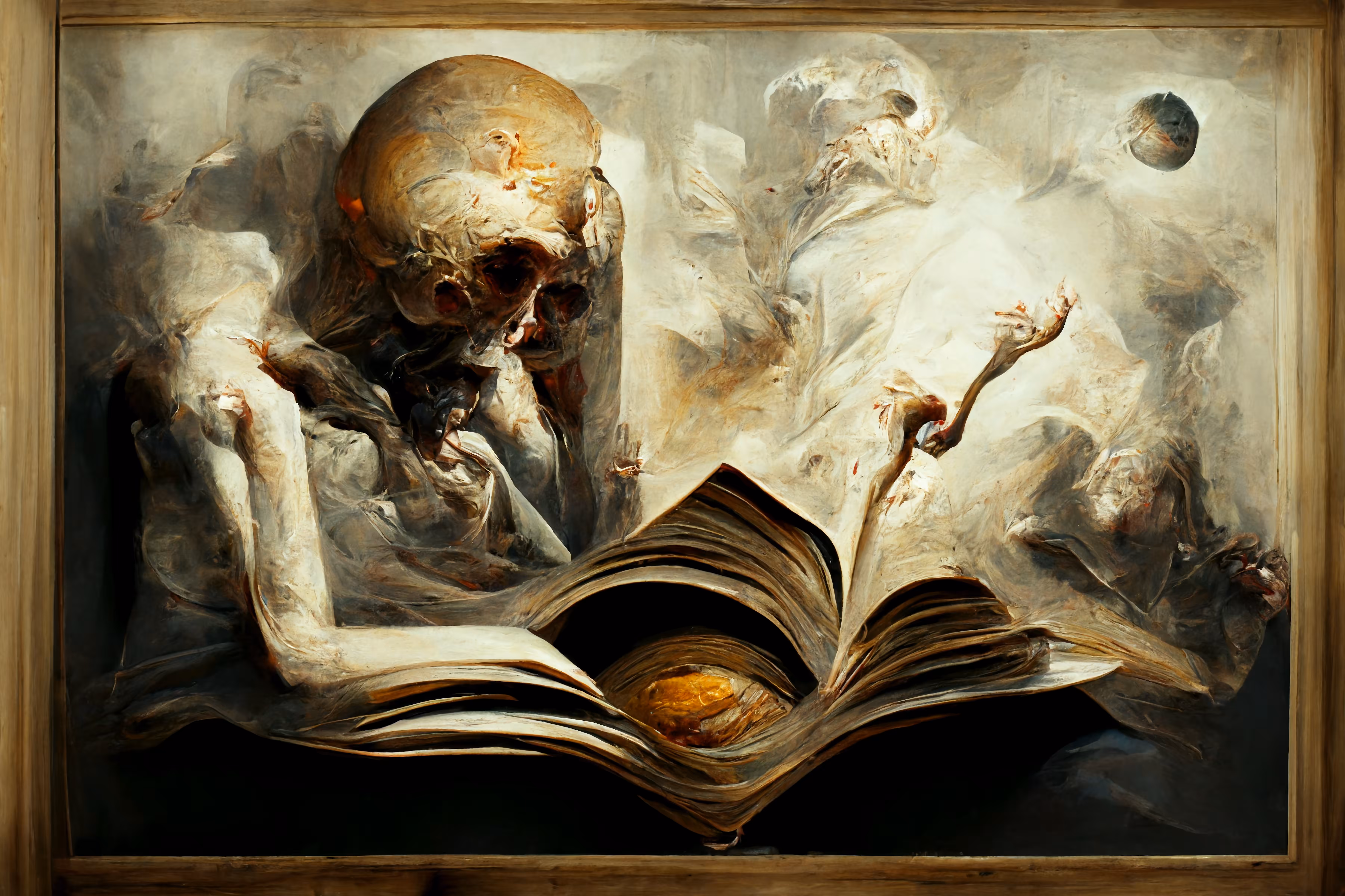 Final Brechtol Paintings - The Masters (7) - 'The Author' - (FP-M*-7**-TA***)