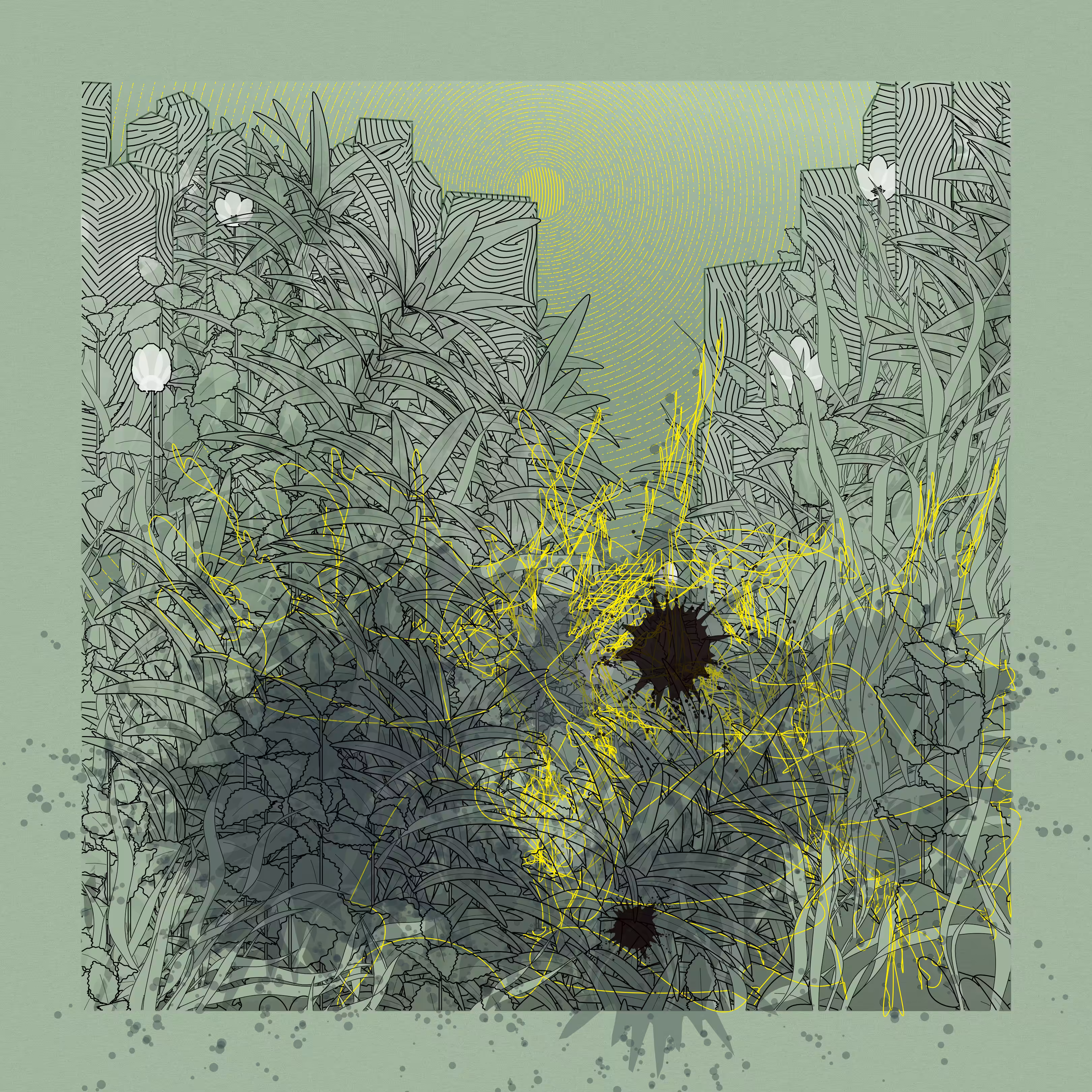 Landscape with Carbon Capture #10819