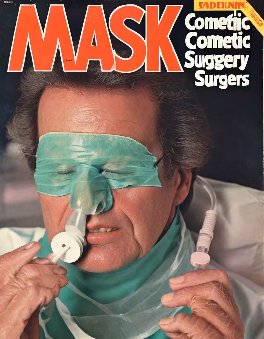 MASK MAGAZINE COVER