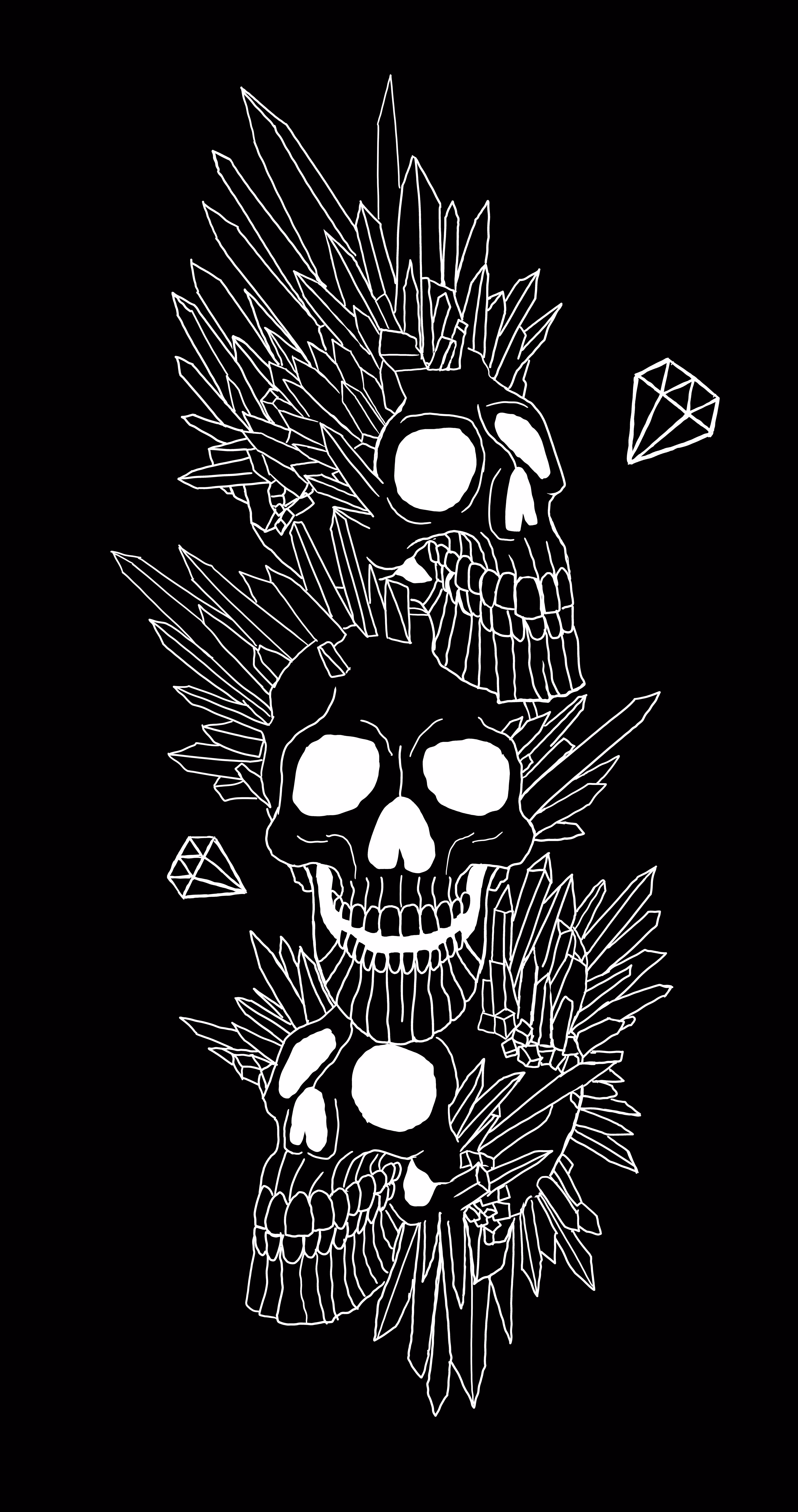 CRYSTAlliZED SKUllS