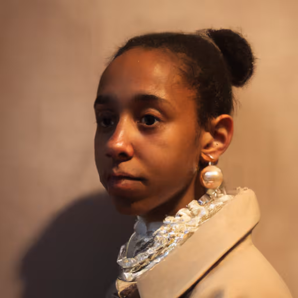'Girls in Galleries with Pearl Earrings': Photograph #19