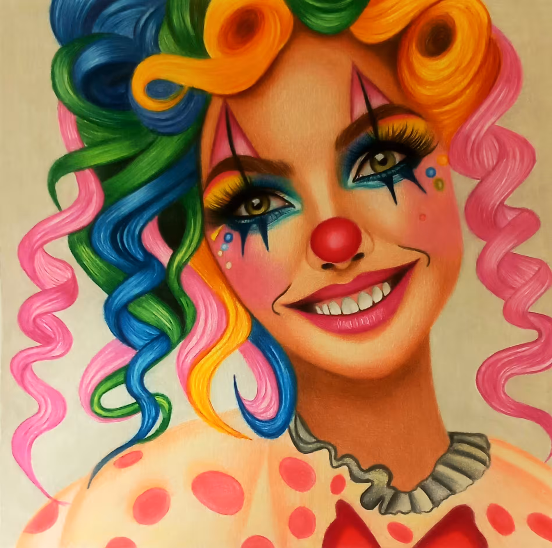 clown girl