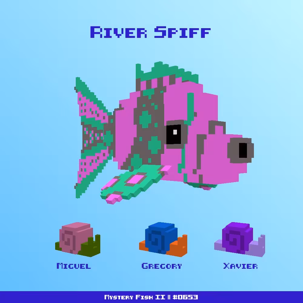 River Spiff :: Mystery Fish 0653/1000
