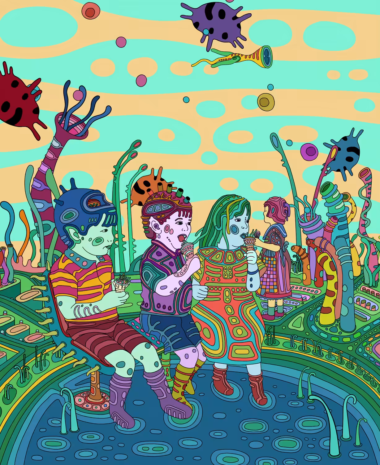Extra Imaginative Terrestrial (Lysergic World)