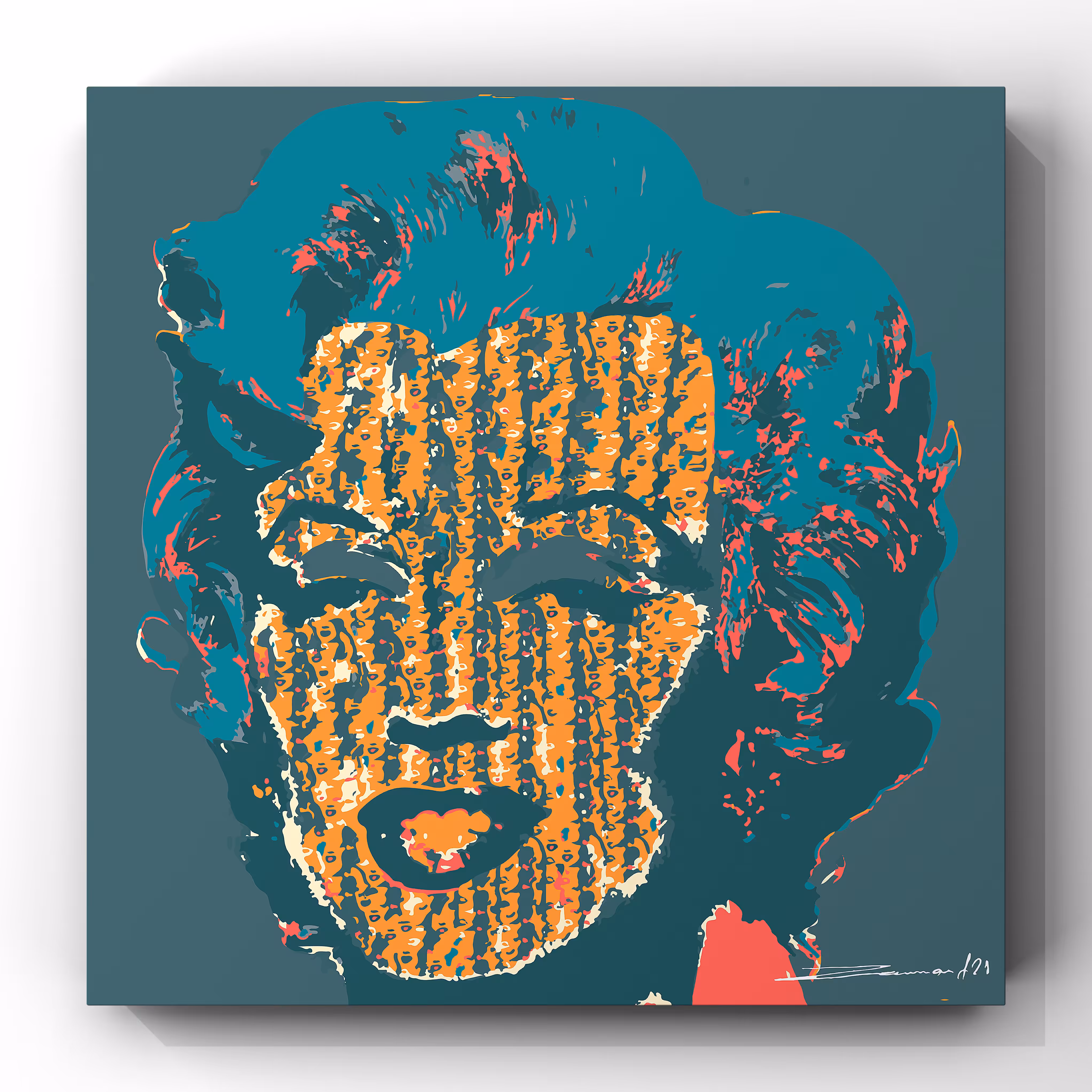 Marilyn Monroe #4 - Blue