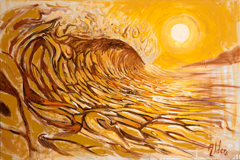 TLA Wave - Bundled Original Painting and NFT