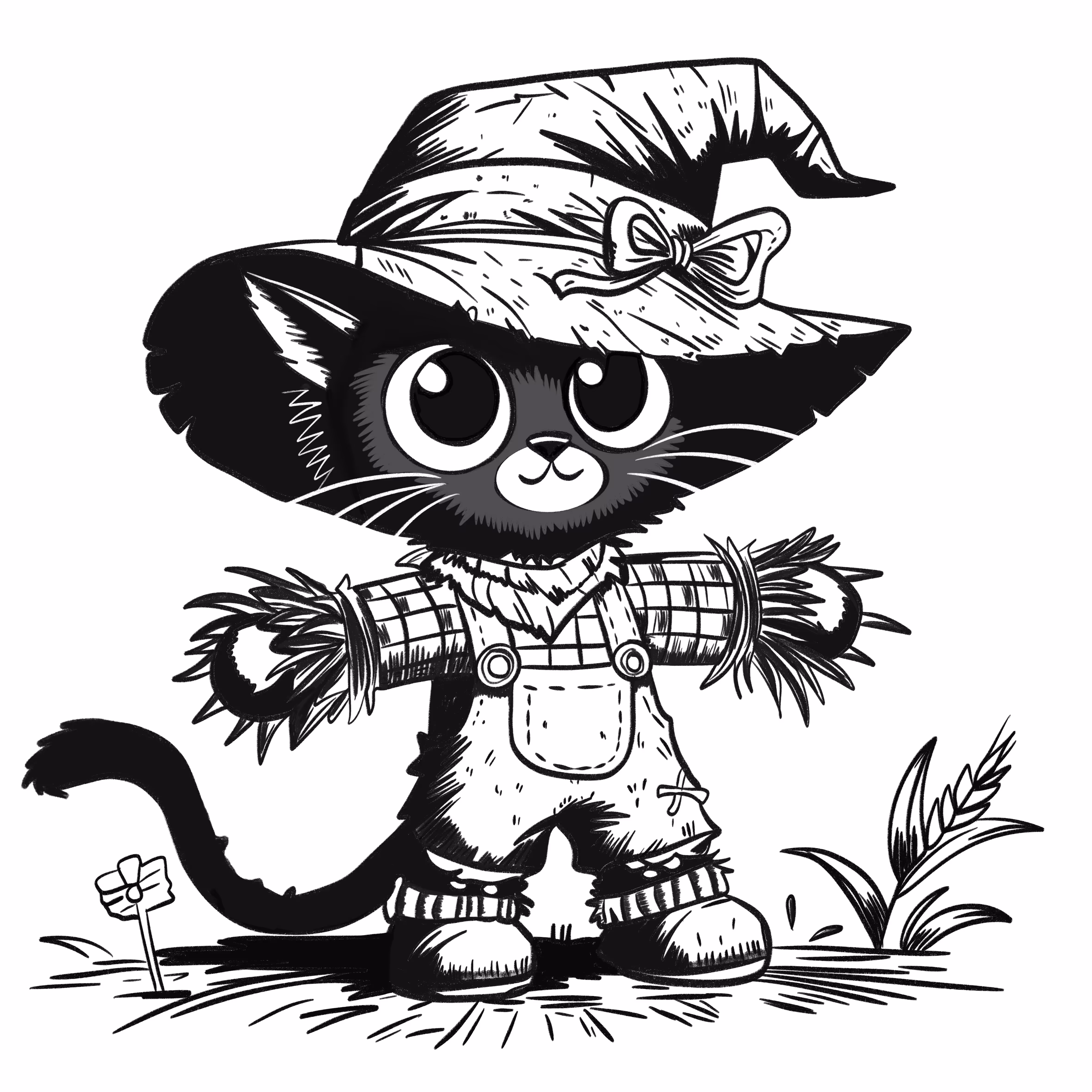 Inktober 2024: Scarecrow