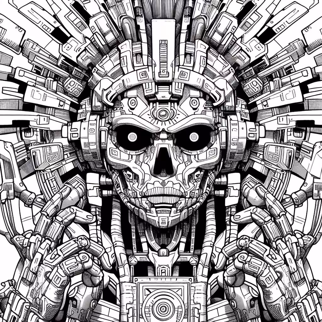 CyberAztec Gods: Aztec #12