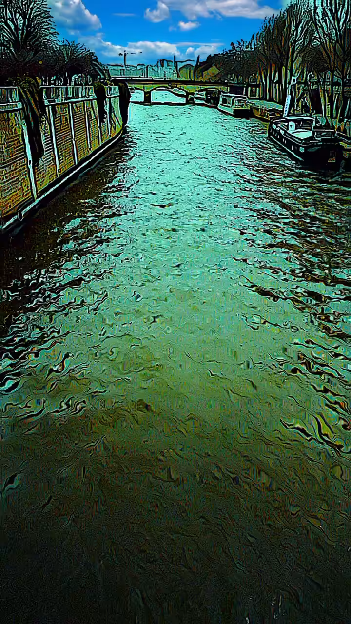 The green river in paris