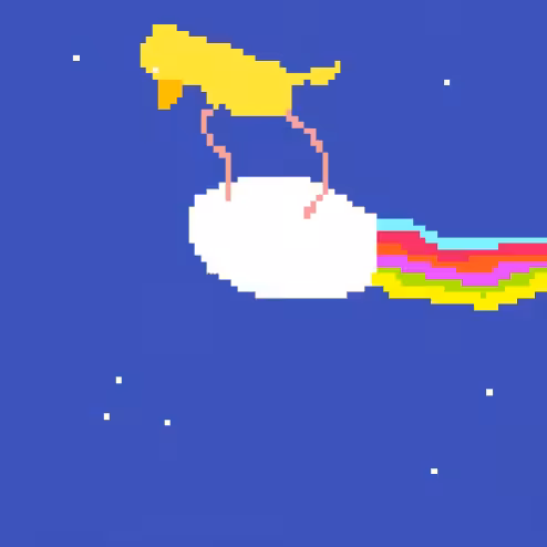 Flying Egg Rainbow Chick (Include Original Song)