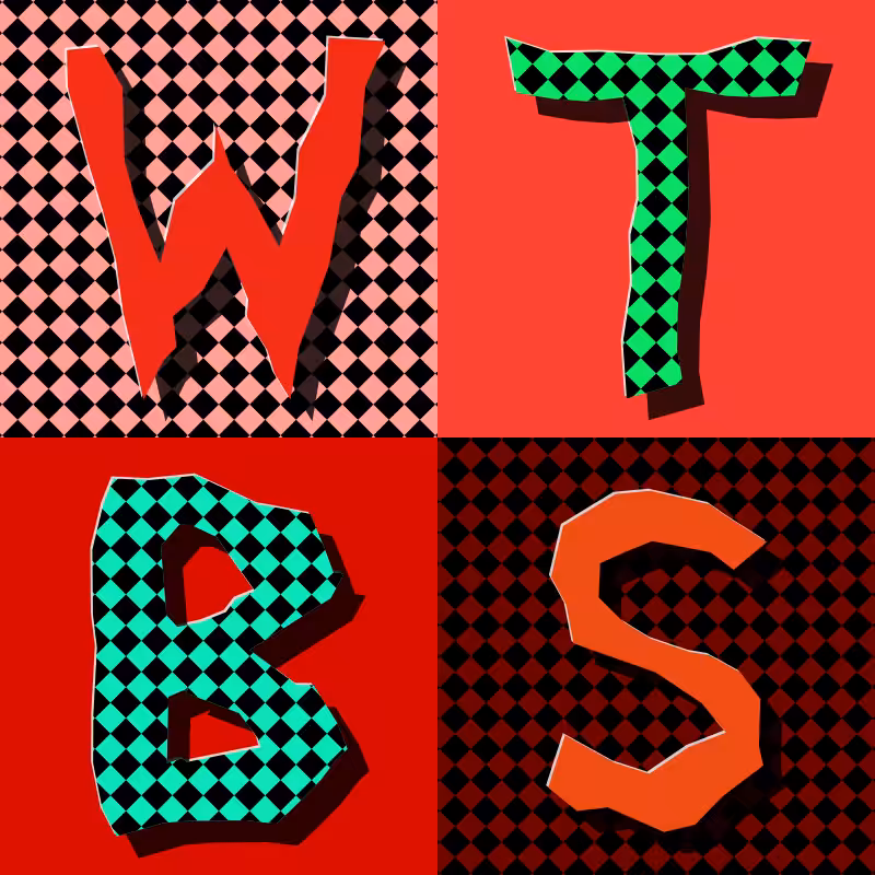 Waiting To Be Signed Logo with Wobbles #194