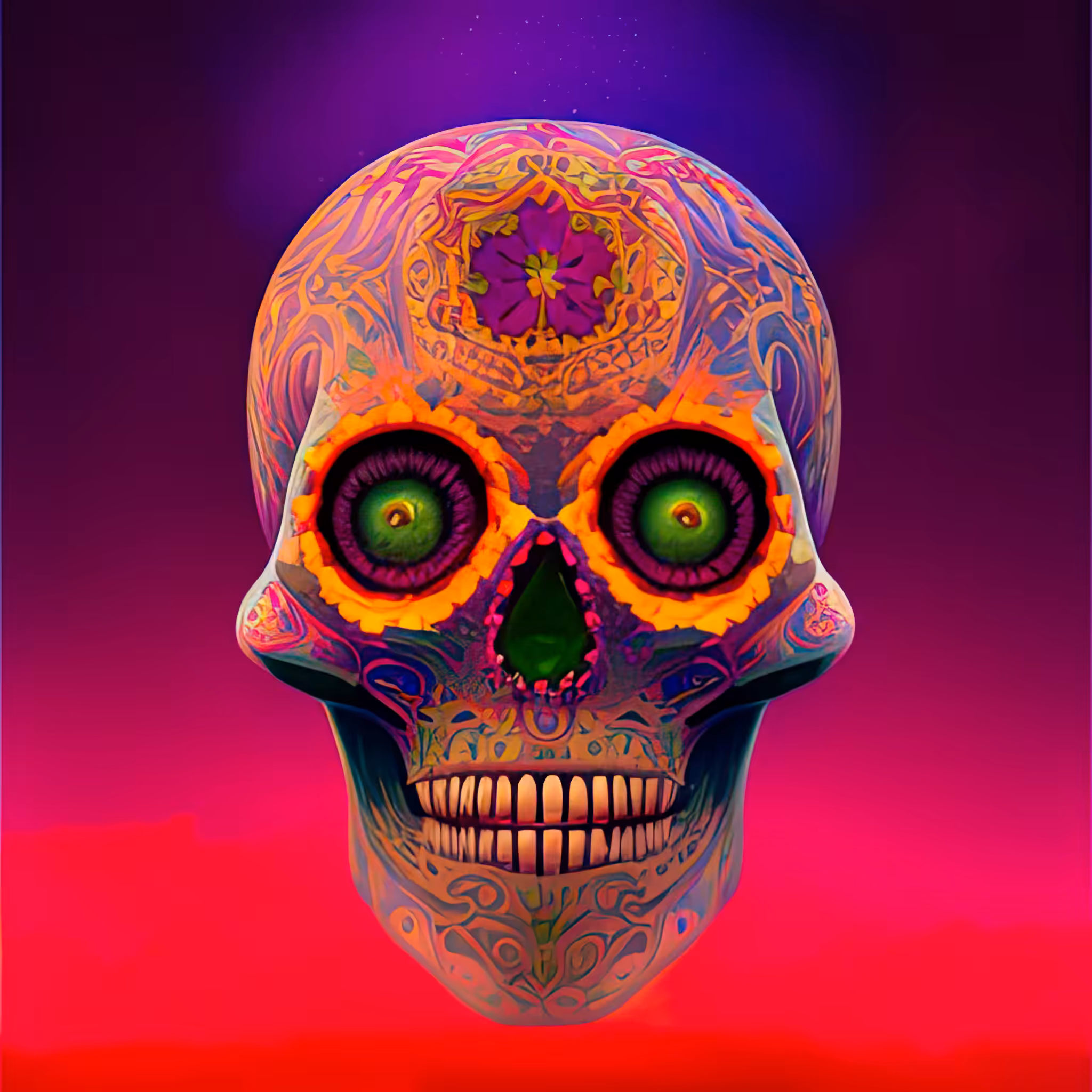 Head Case - A Color Study: Head Case #281