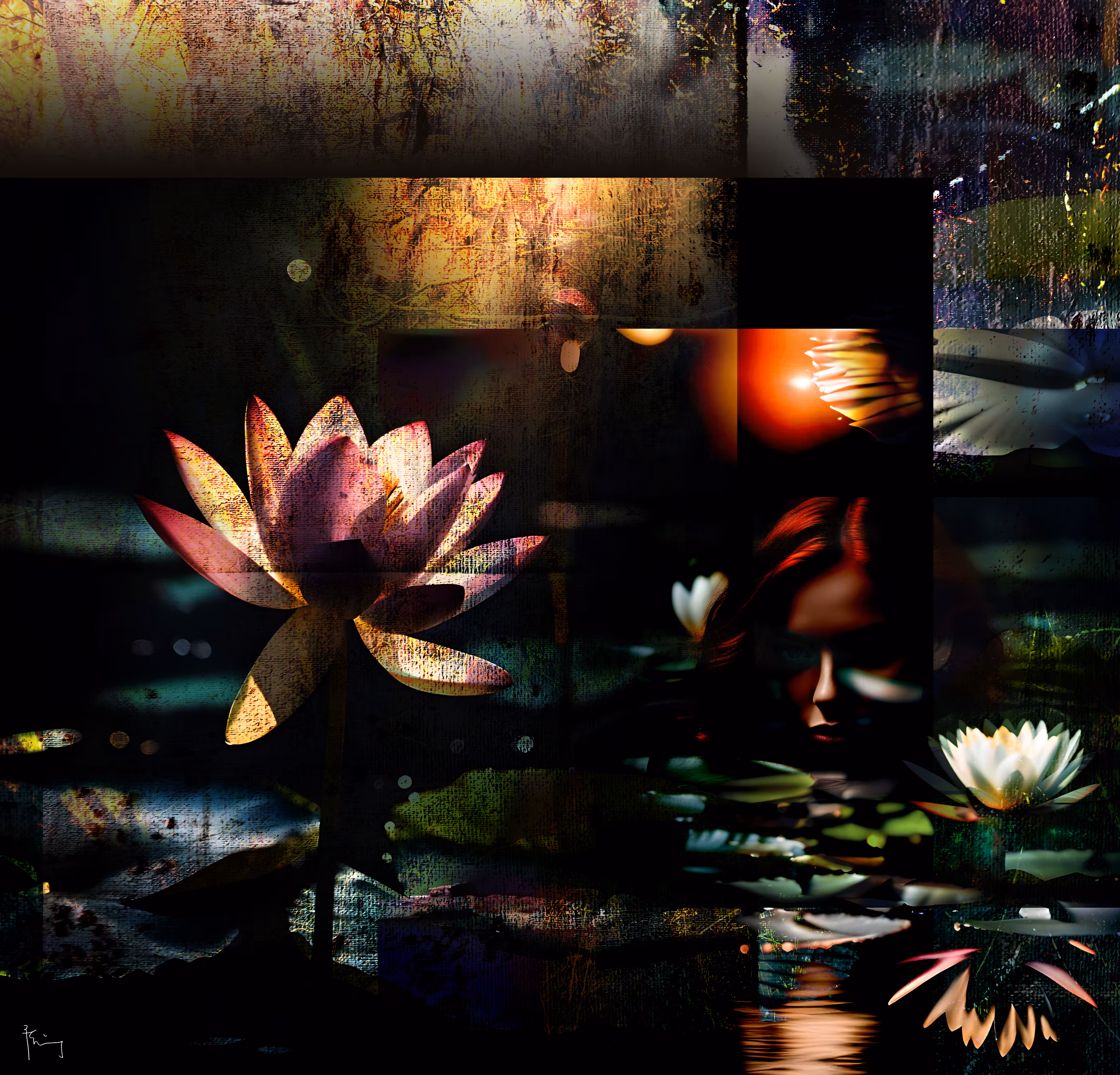 Water Lily Nymph, Blossoming . Feeling Flowers #5 #1