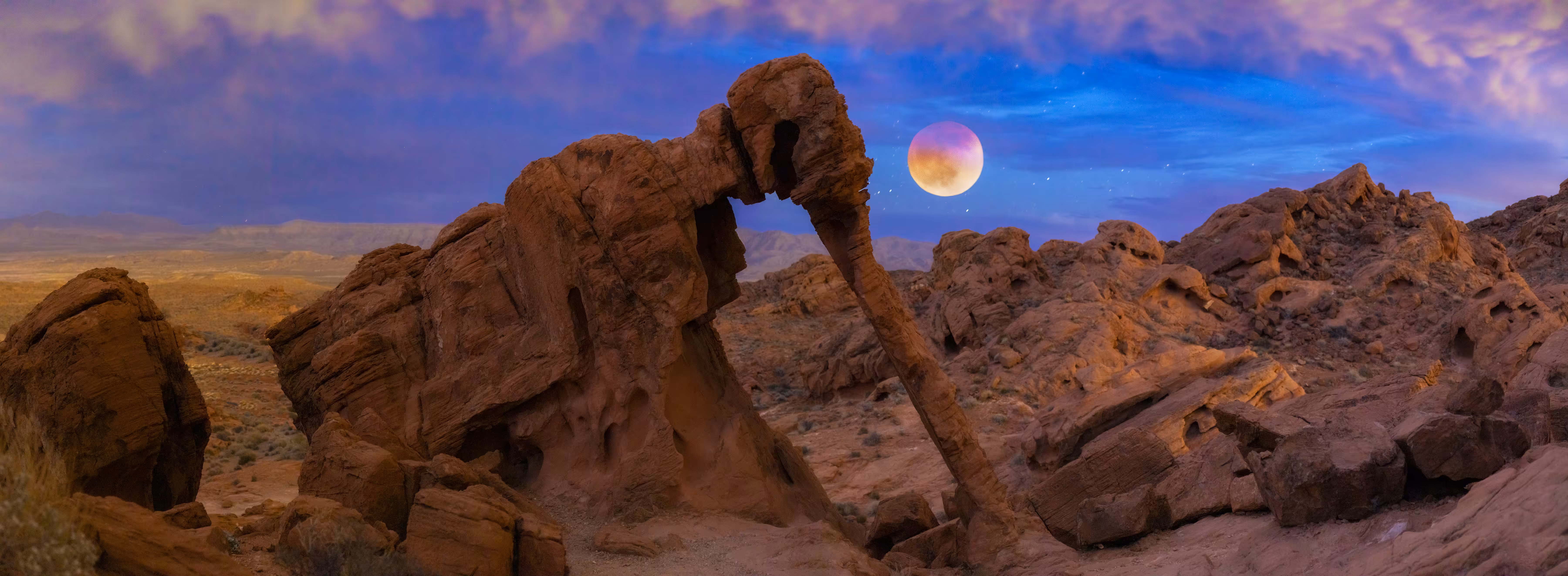 Worshiping the Blood Moon Eclipse