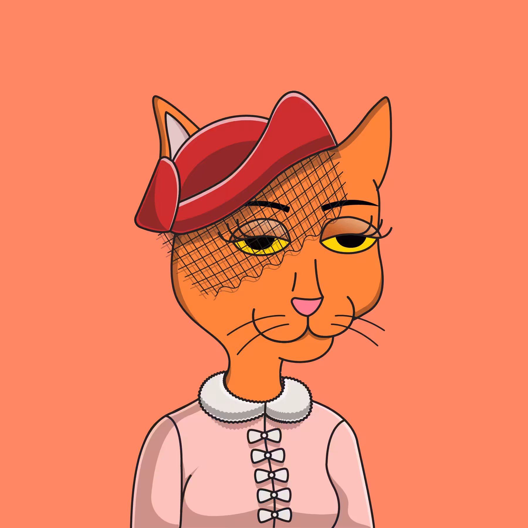 Girl Cats Club: Girl Cat #465