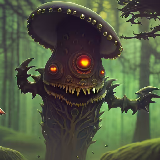 Mushroom Monster #001