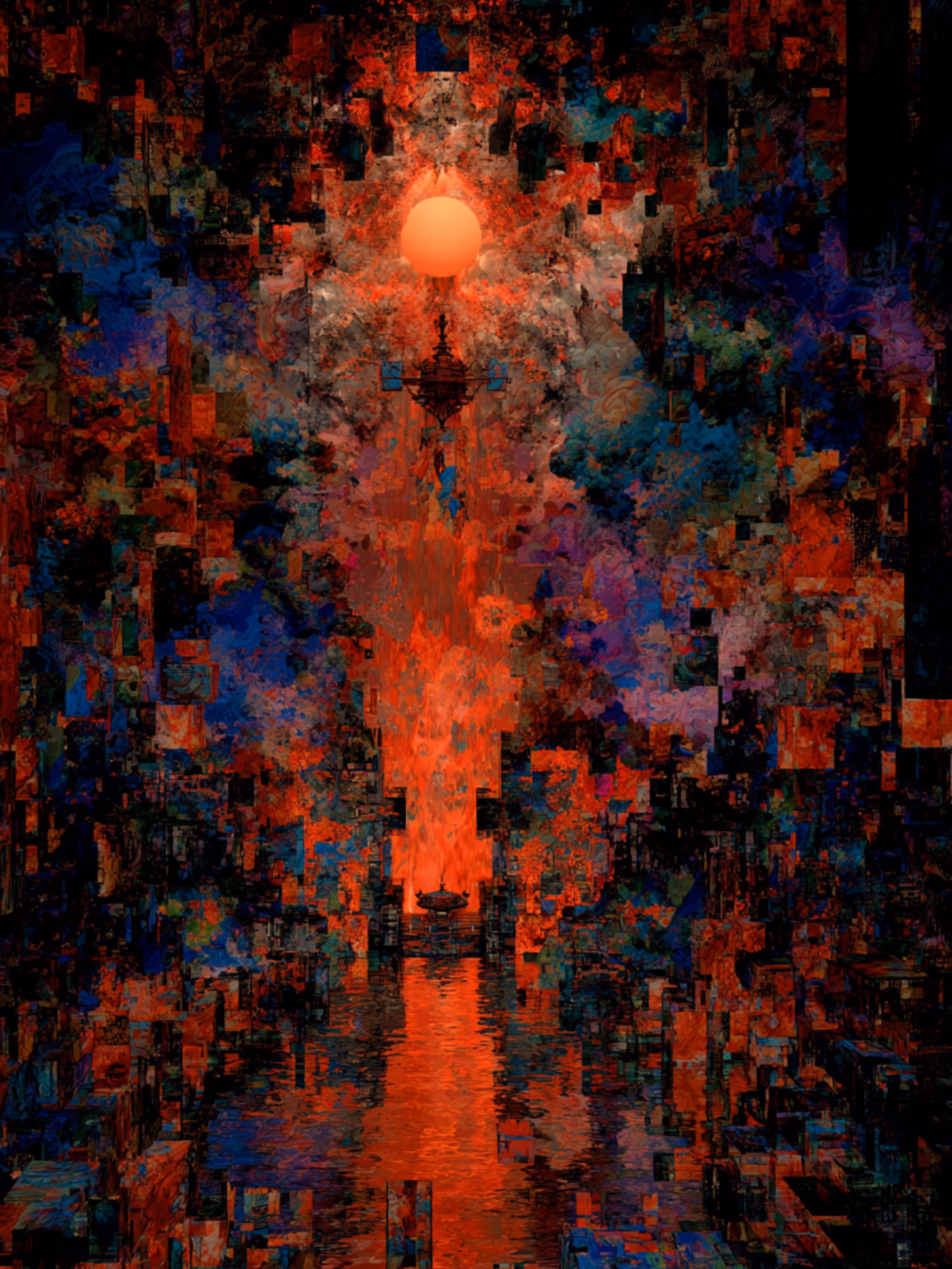 The Temple Beneath the Burning Sun