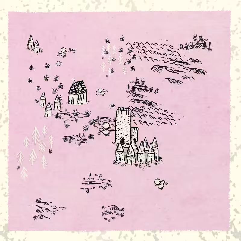Medieval Village  #96
