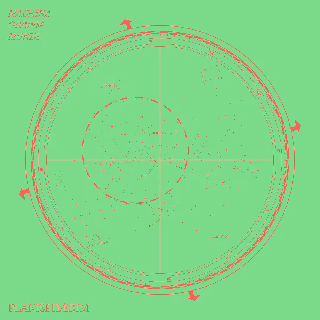 A Fictional Map Of Constellations #20