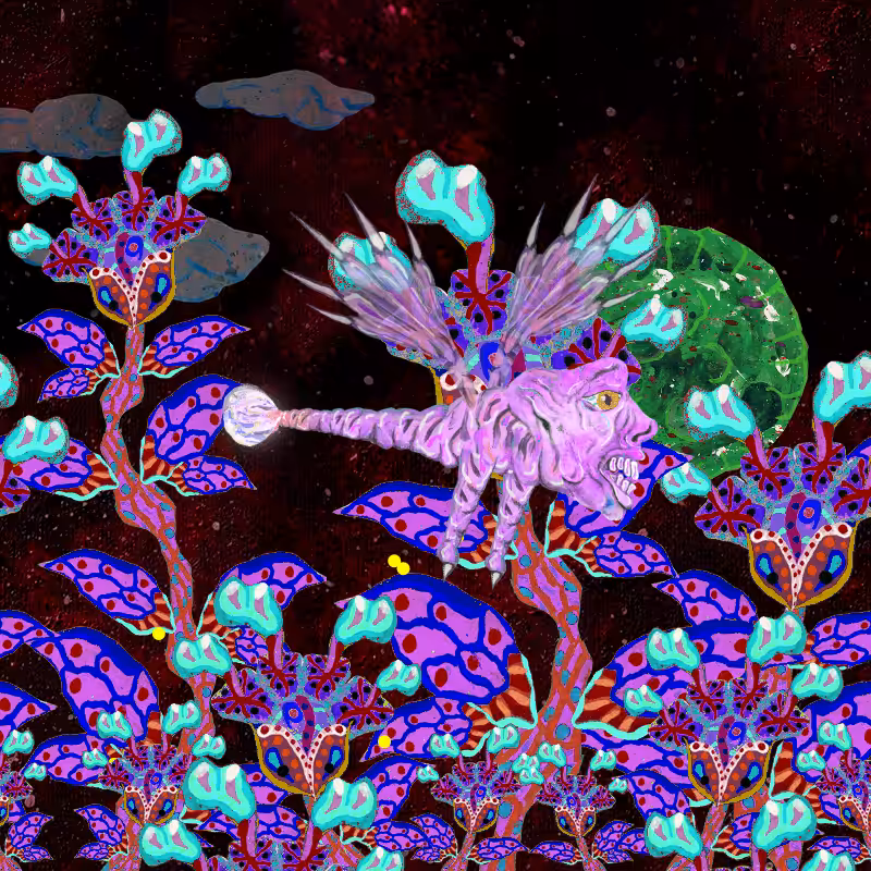 Fireflies and Flower Gardens #15