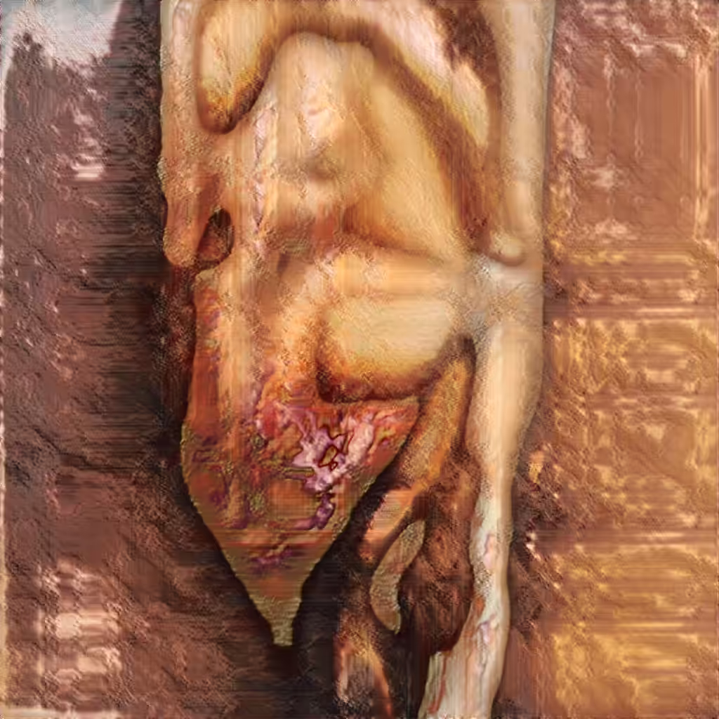 AI Generated Nude Portrait #7 Frame #248