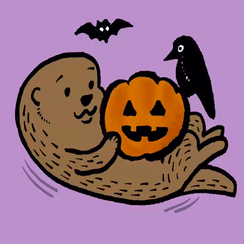 sea otter #Halloween2021