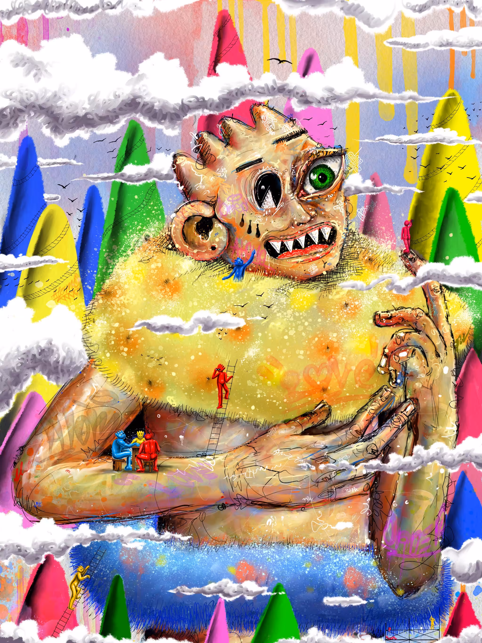 "Painting Giants" - PJB