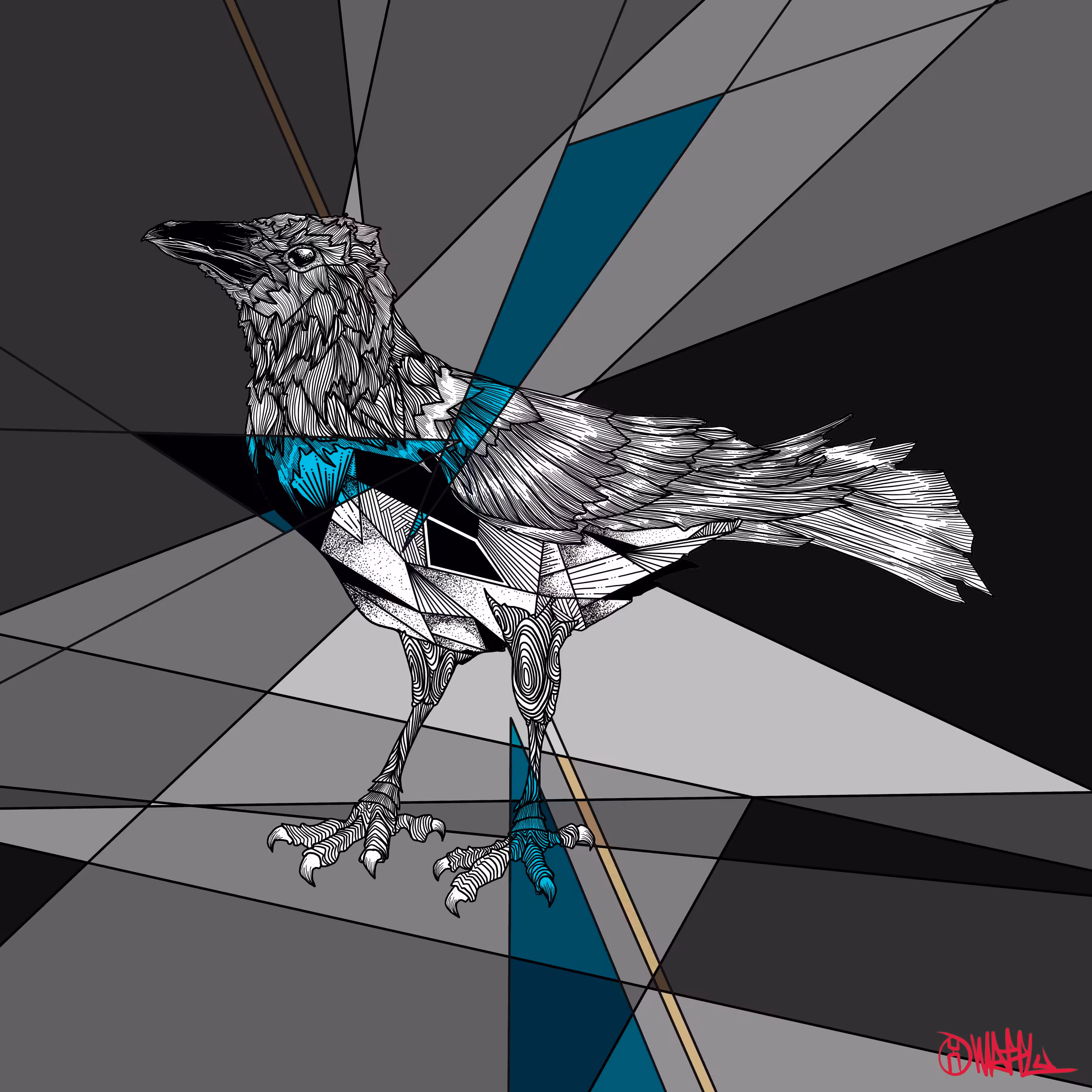 Three Little Birds - The Crow