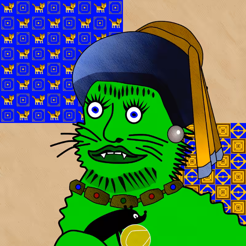 Famous Medieval Cat #118