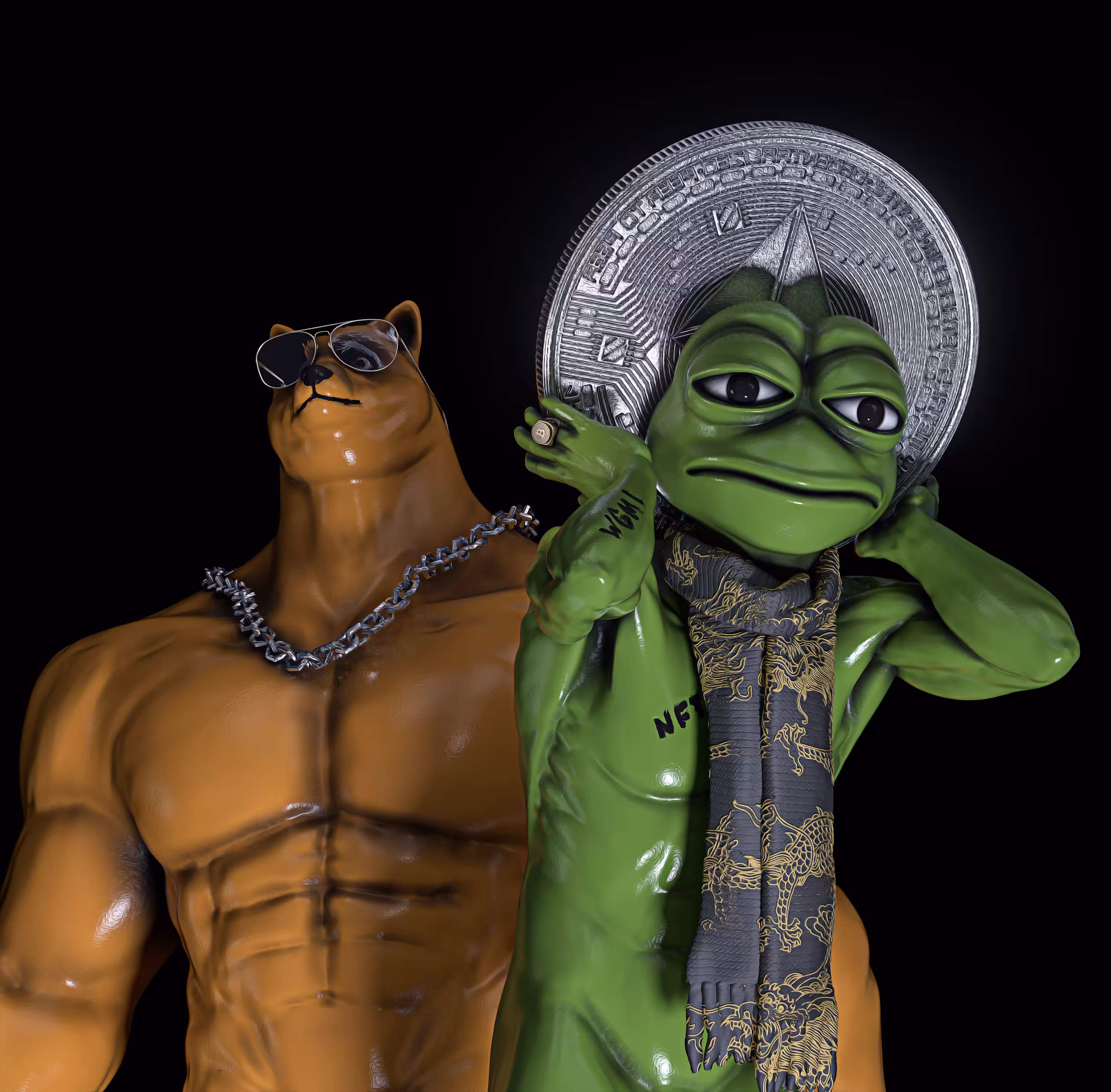 Pepe & Doge Cryptobrothers