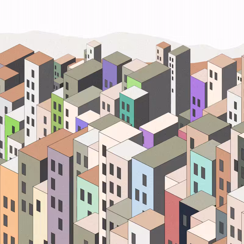 Coloured City #46