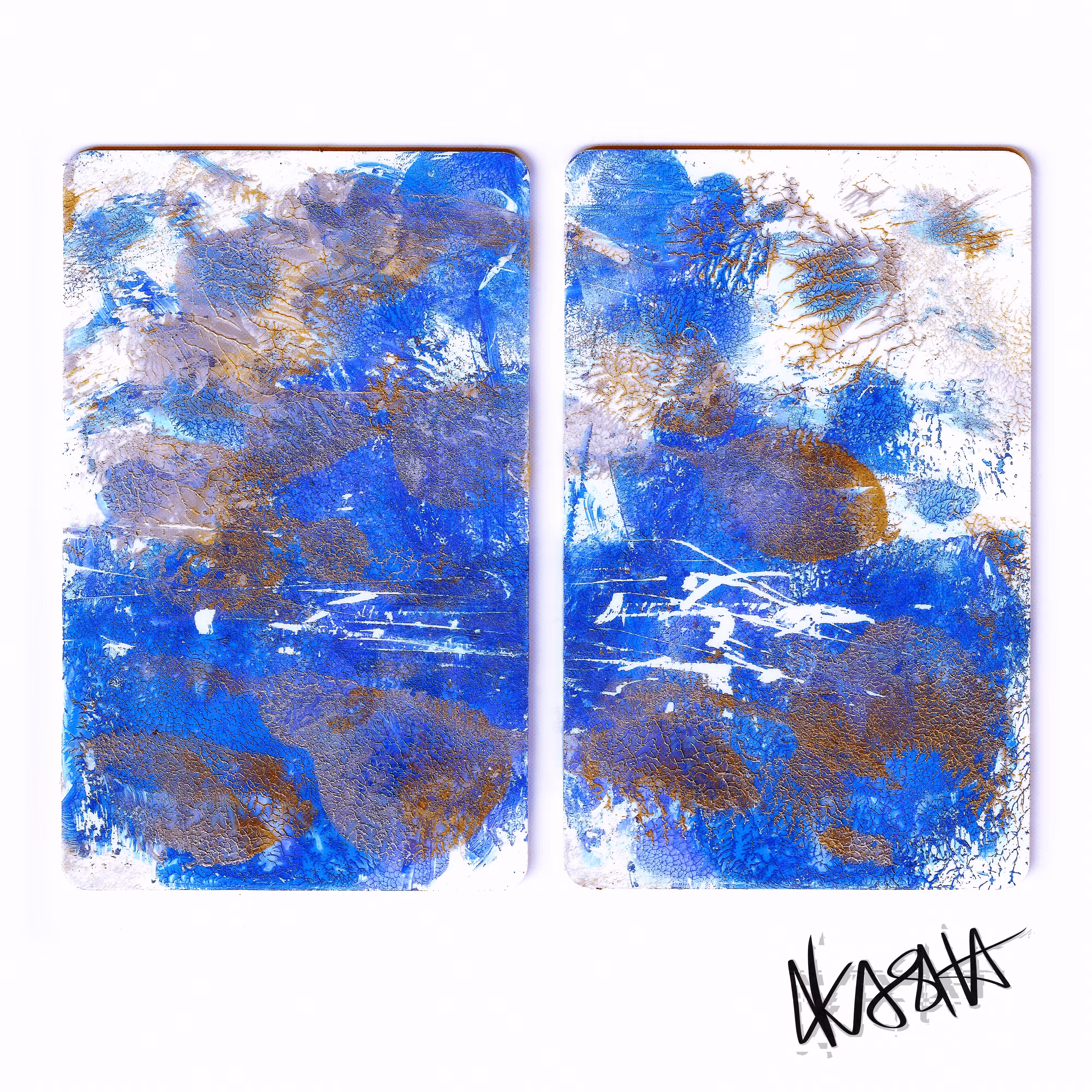 Micro Diptych: Silver Falls
