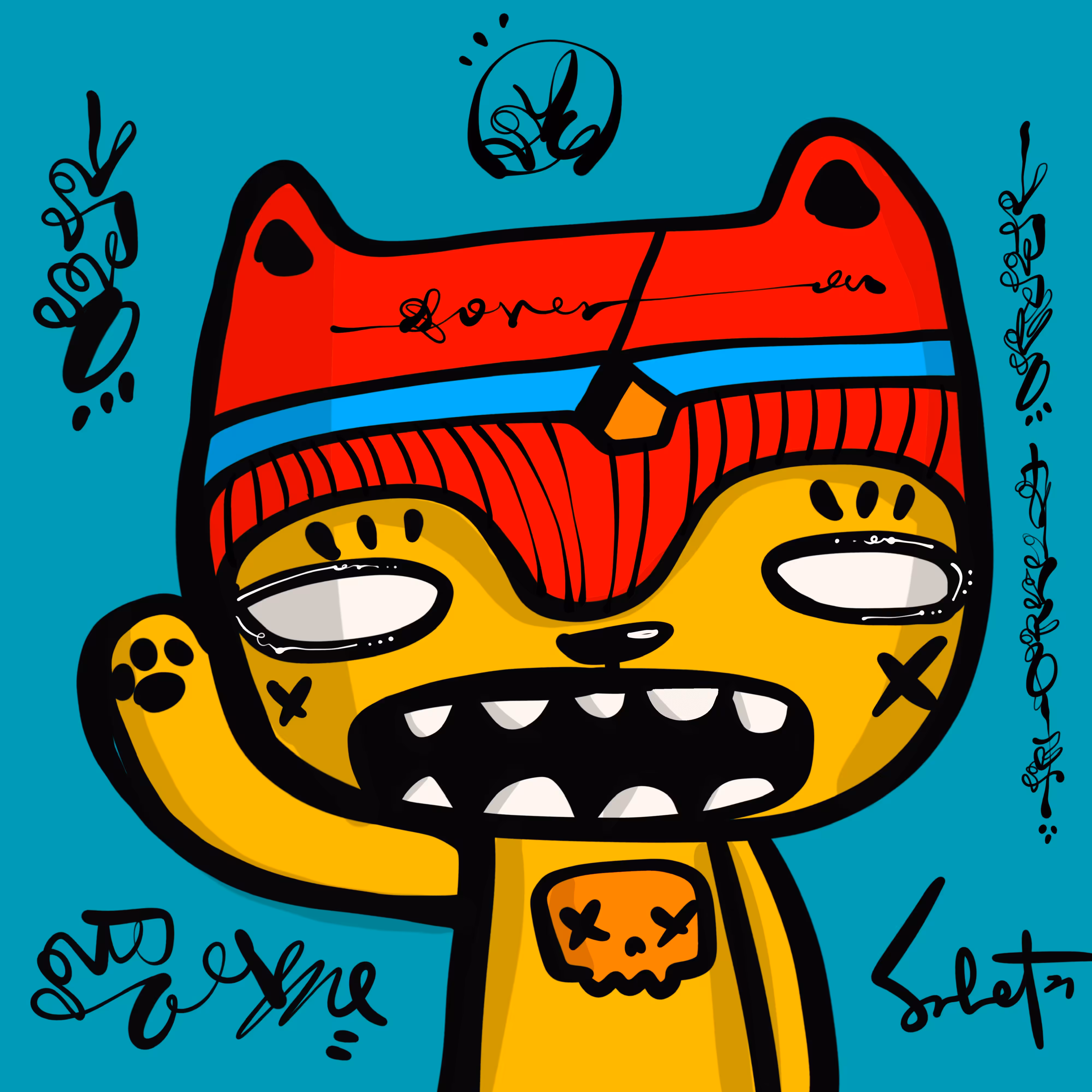 Ugly Kitties by Sabet #312