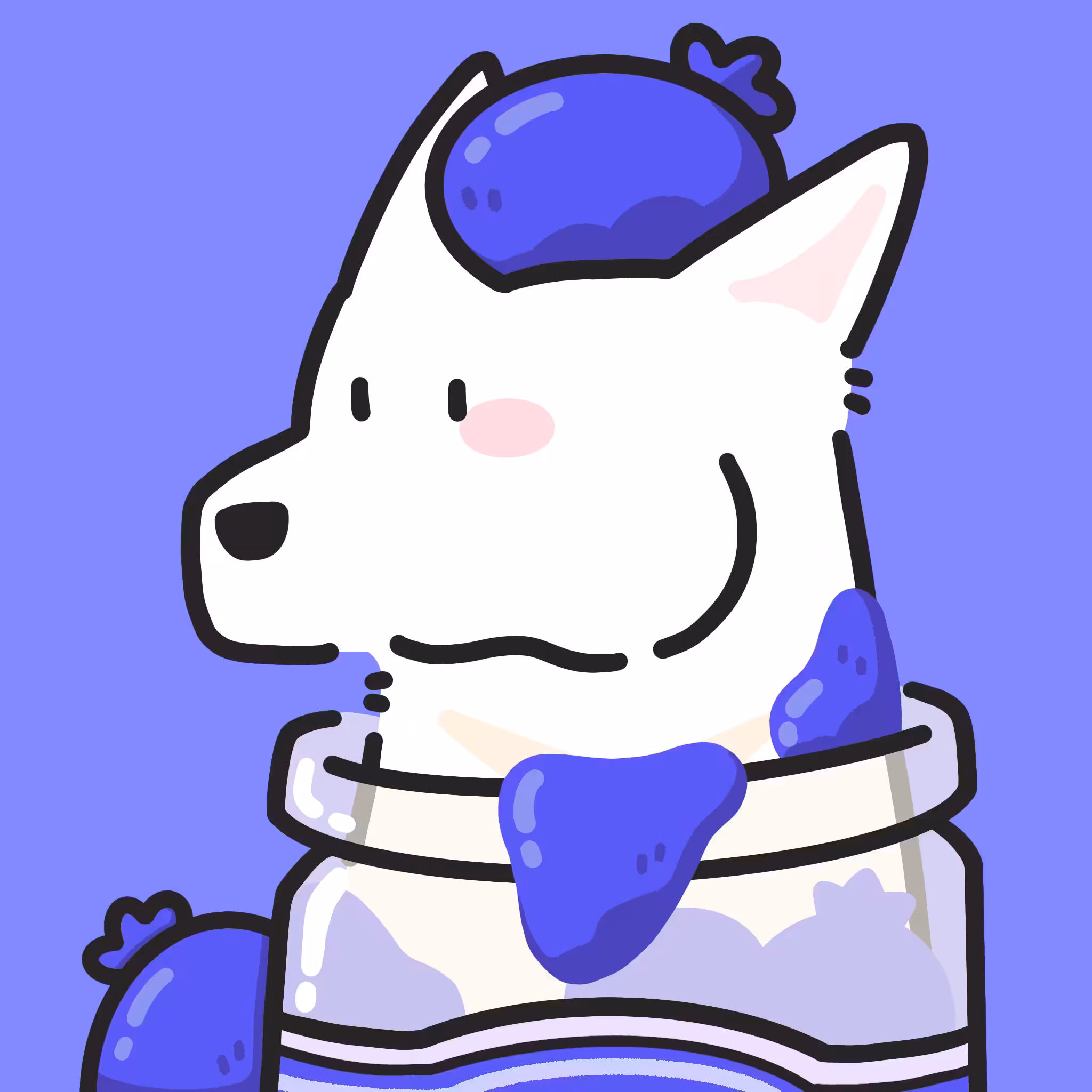 White Wolf by Paeristar: White Wolf #0172 Blueberry Jam Remake
