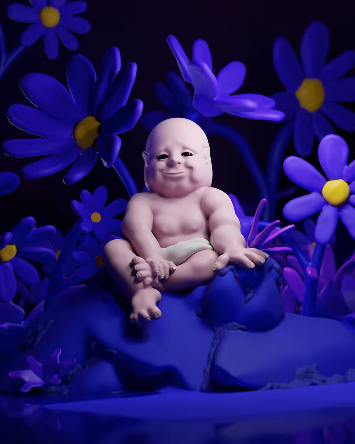 "Dancing Baby Takes A Day Off" by YONK