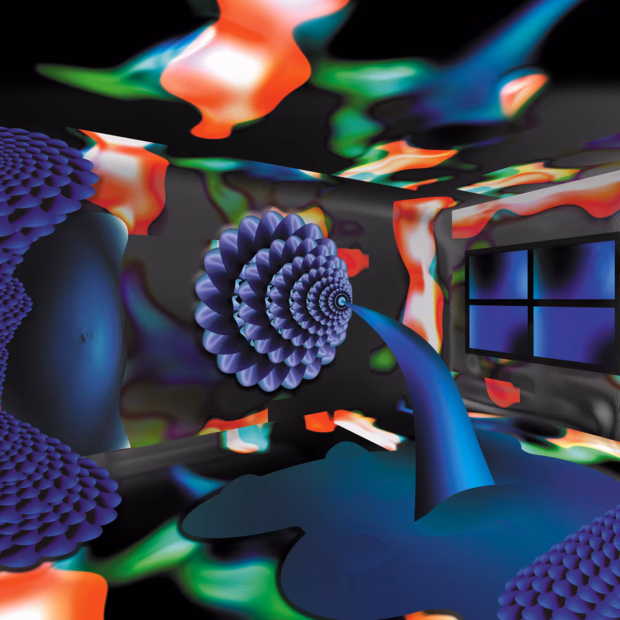 Meltdown Hallucinations: The Fountain